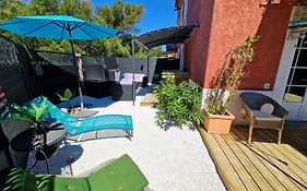 L'Instant Mer - Bord De Mer - Studio Avec Grand Jardin A La Capte