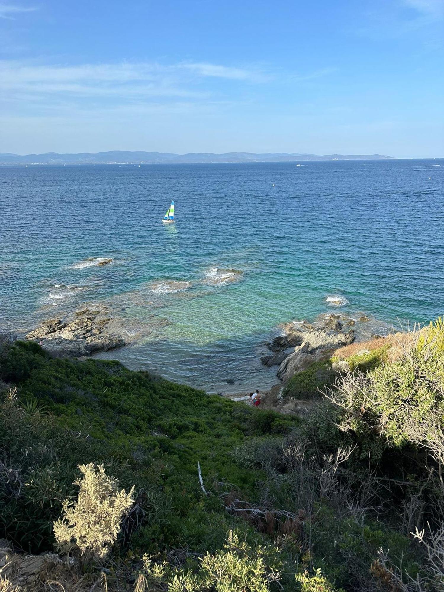 L'Instant Mer - Bord De Mer - Studio Avec Grand Jardin A La Capte Hyères Esterno foto